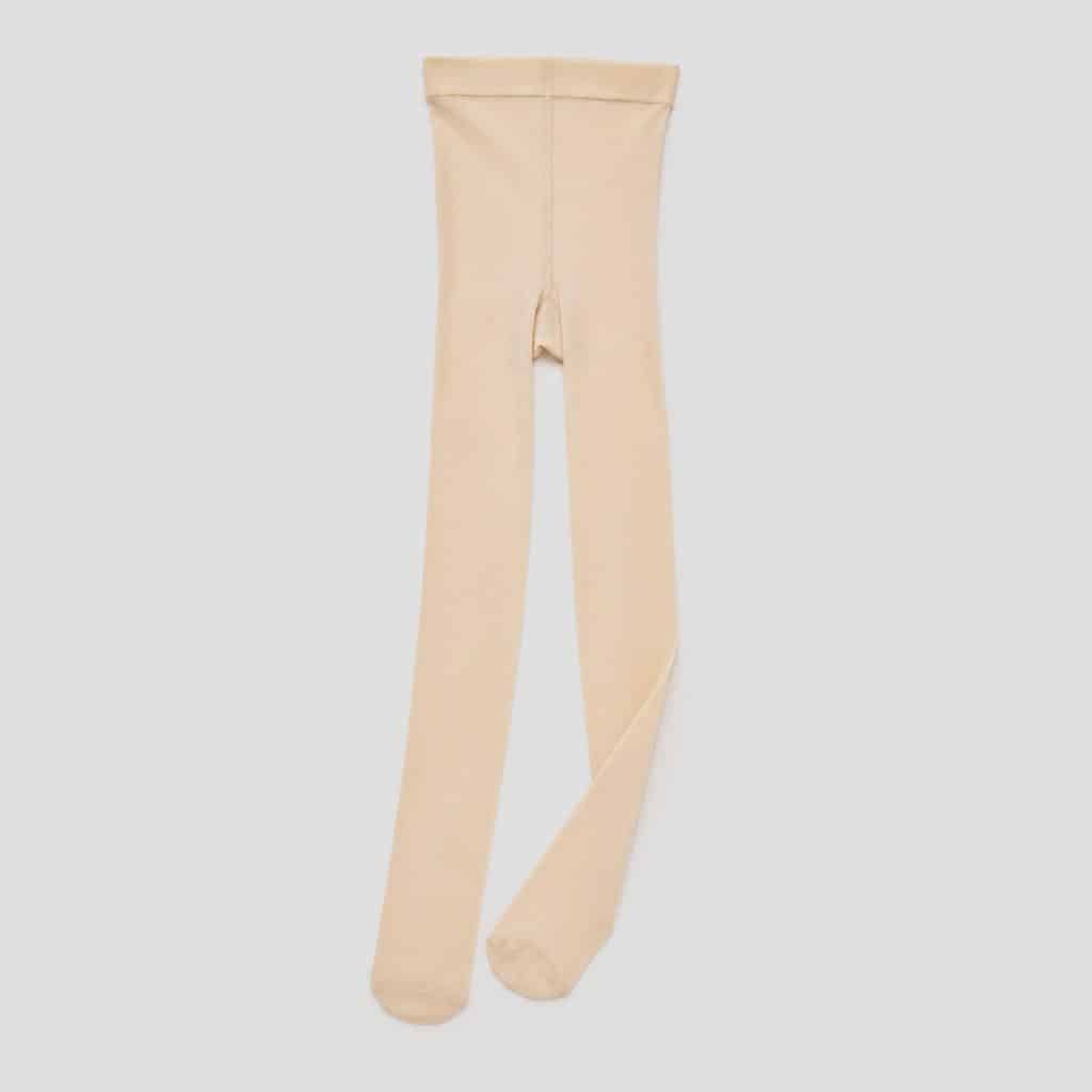 Collant de danse classique sans pied présenté sur fond clair
